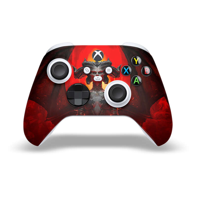 SkinNit Decal Sticker Skin For Xbox Series X: Diablo IV