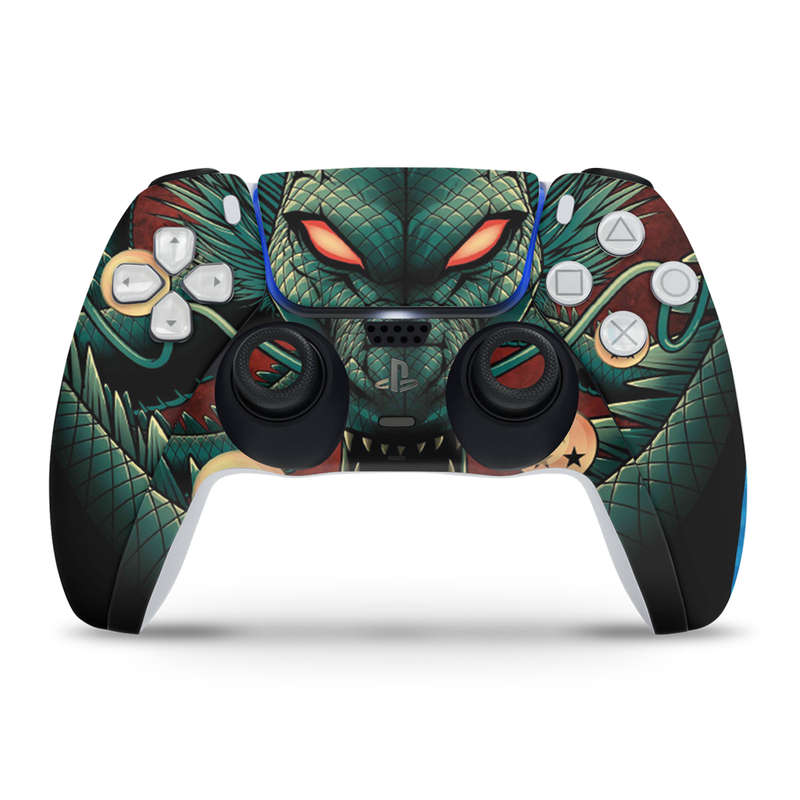 SkinNit Decal Sticker Skin For PS5 Slim Digital : Dragon Ball Z