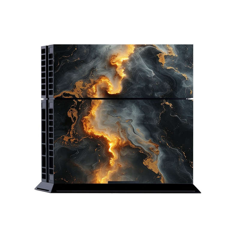 Decal Skin Sticker for PS4: Marbled Deep Glow