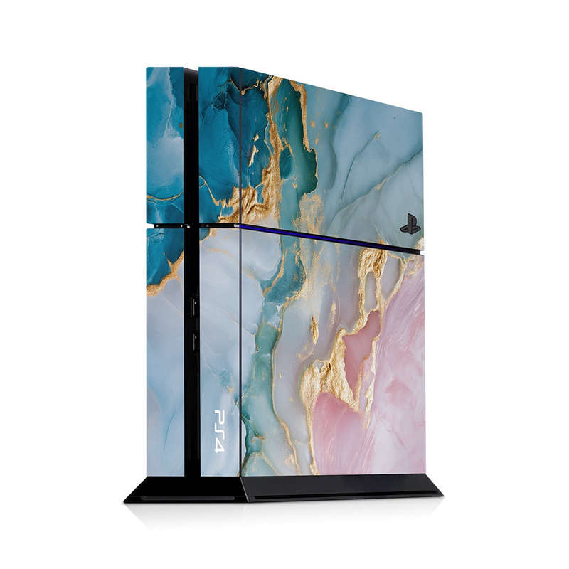 Decal Skin Sticker for PS4: Marble Pastel Fusion