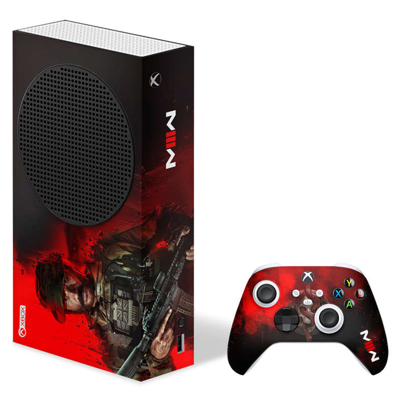 SkinNit Decal Sticker Skin For Xbox Series S: Modern Warfare III