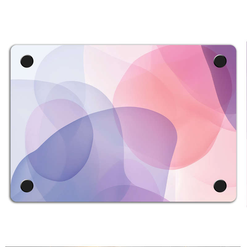Apple MacBook Decal Skin Sticker: Soft Pastel Fusion