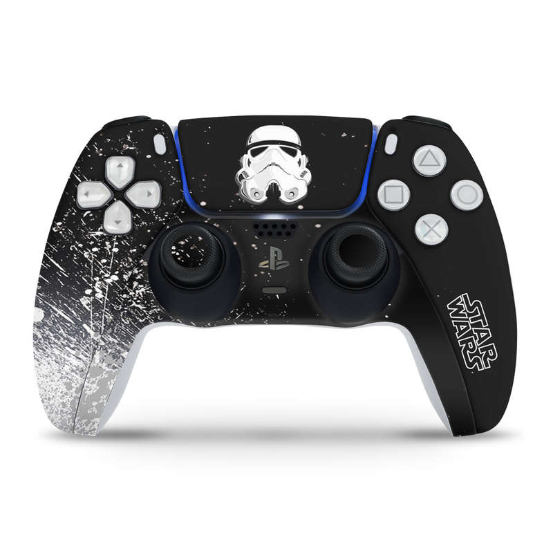 SkinNit Decal Sticker Skin For PS5 Slim : Stormtrooper