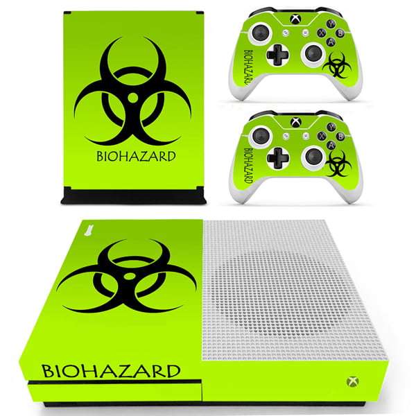 SkinNit Decal Sticker Skin For Xbox One S: Hazzard Green