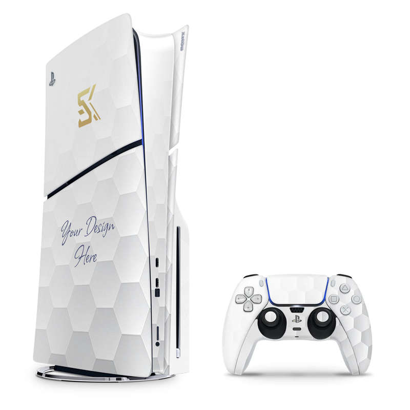 SkinNit Decal Sticker Skin For PS5 Slim: Customise