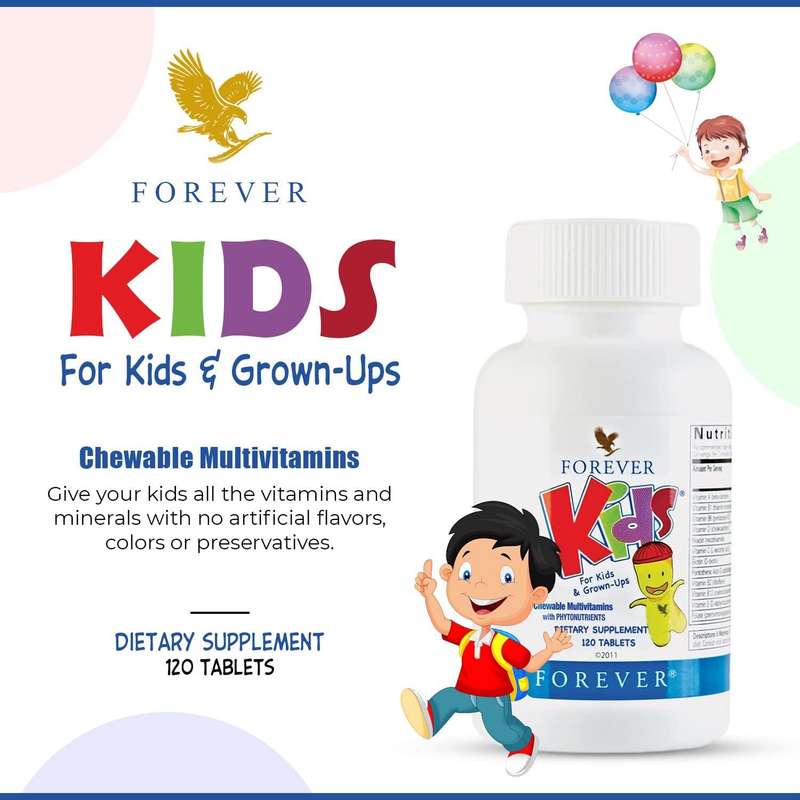Forever Kids Chewable Multivitamin