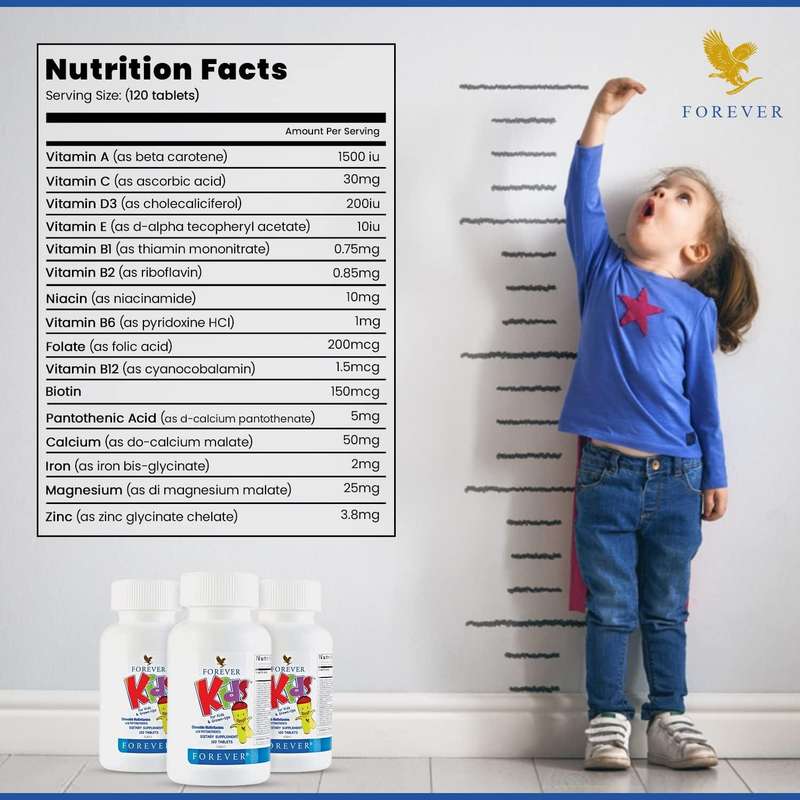 Forever Kids Chewable Multivitamin