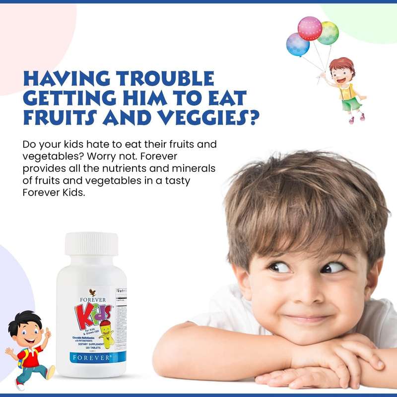 Forever Kids Chewable Multivitamin