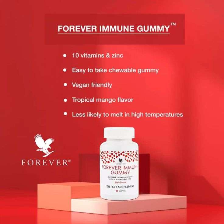 Forever Immune Gummy  Plant-Based Immune Support