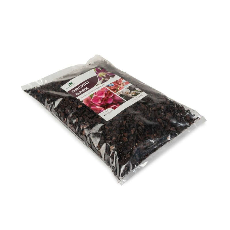 Premium, Treated Orchid Bark - NUGGETS (7-20MM), 5L