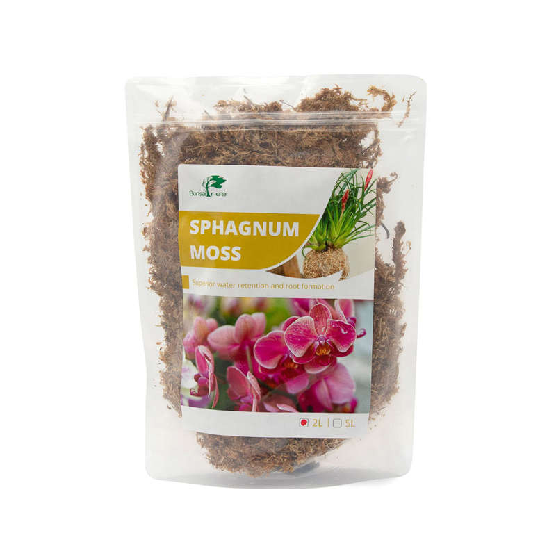 Sphagnum Moss, rehydrated - 2L bag