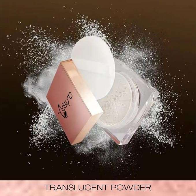 Dsync Translucent Setting Powder  Matte Finishing Makeup Loose Setting Powder  Flash Friend...