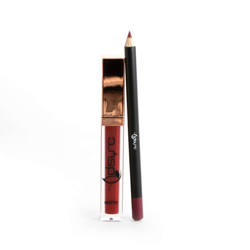 Dsync Lip Contour Kit - Matte Liquid Lipstick & Liner | Vegan Formula | Waterproof | Longwear | H...