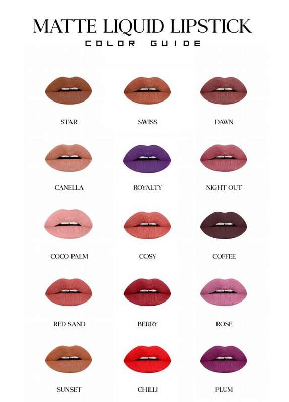 Dsync Lip Contour Kit - Matte Liquid Lipstick & Liner | Vegan Formula | Waterproof | Longwear | H...