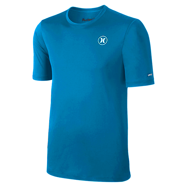 Hurley Dri-FIT Icon Rash Vest - Light Blue - XXL