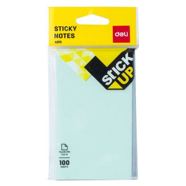 Deli Sticky Notes 76x126mm 100 Sheets