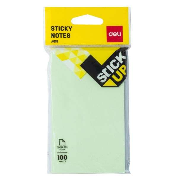 Deli Sticky Notes 76x126mm 100 Sheets