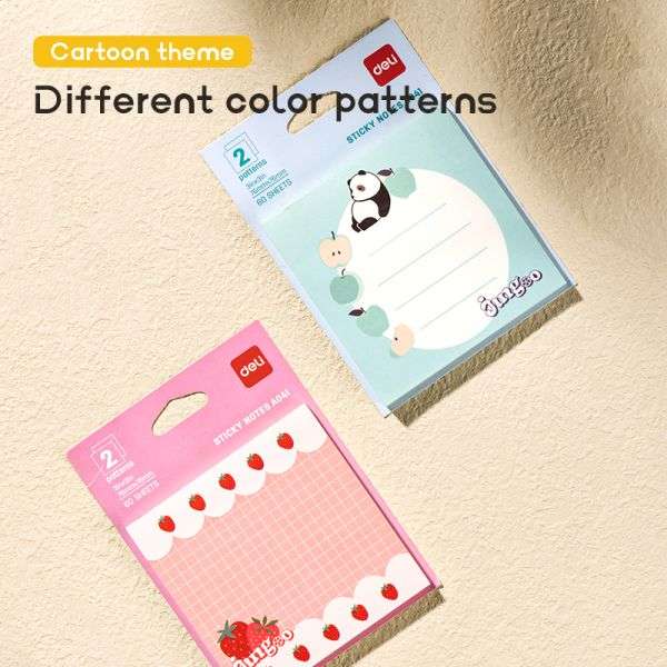 Deli Sticky Notes Jungoo 76x76Mm 60 Sheets