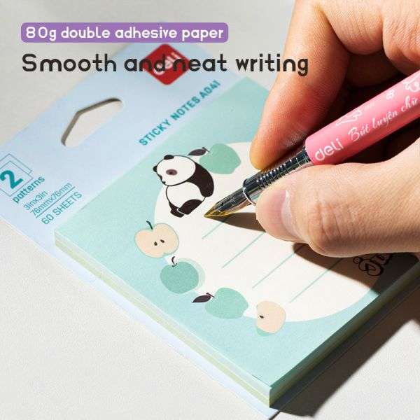 Deli Sticky Notes Jungoo 76x76Mm 60 Sheets