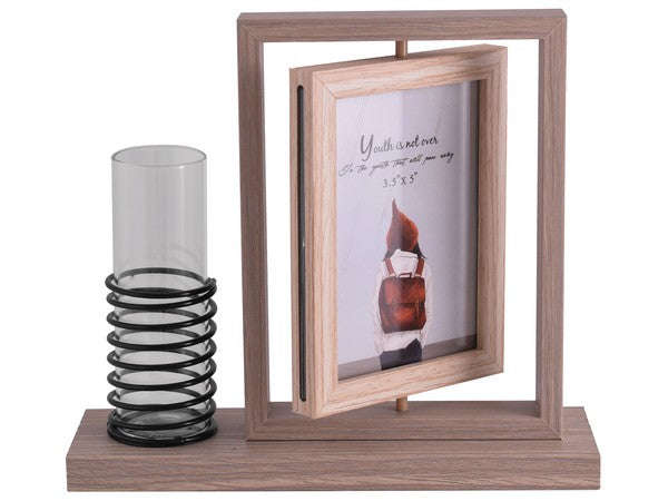 Swivel Photo Frame & Plant Holder