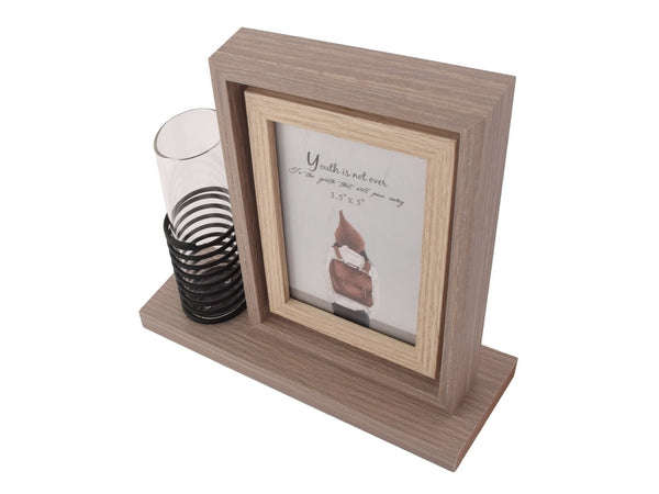 Swivel Photo Frame & Plant Holder