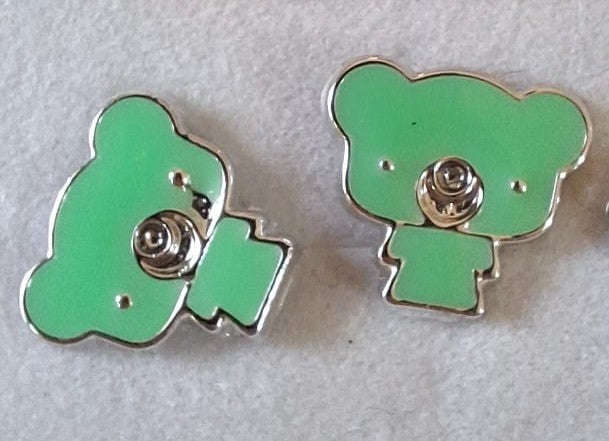 Acrylic Stud Earings Bears