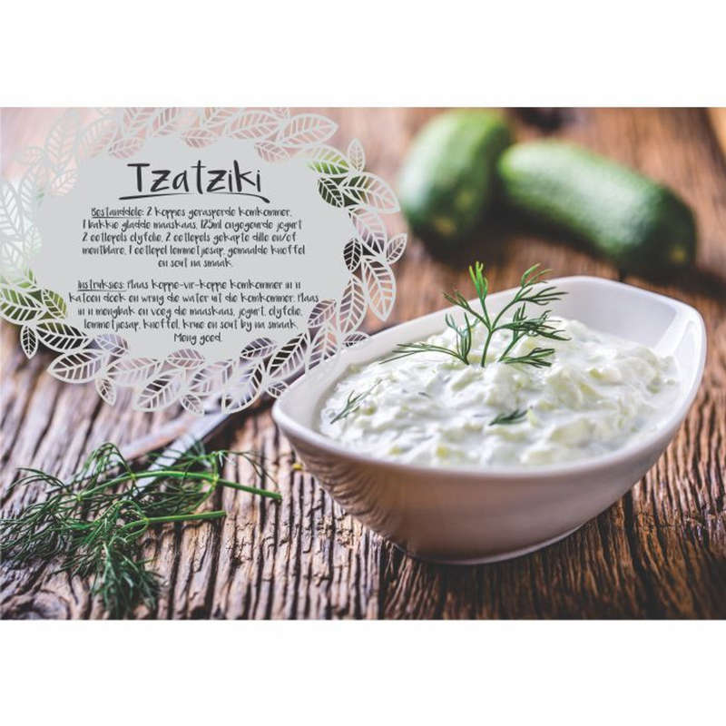Tzatziki-Themed PVC Placemat