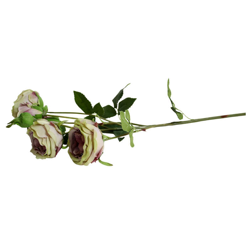 Deep Red Eden Rose Artificial Flower