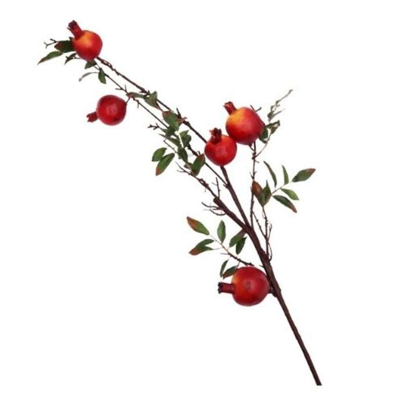 Artificial 105cm Pomegranate Branch
