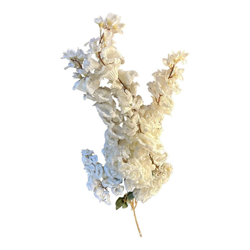 Artificial Flower - White Wisteria