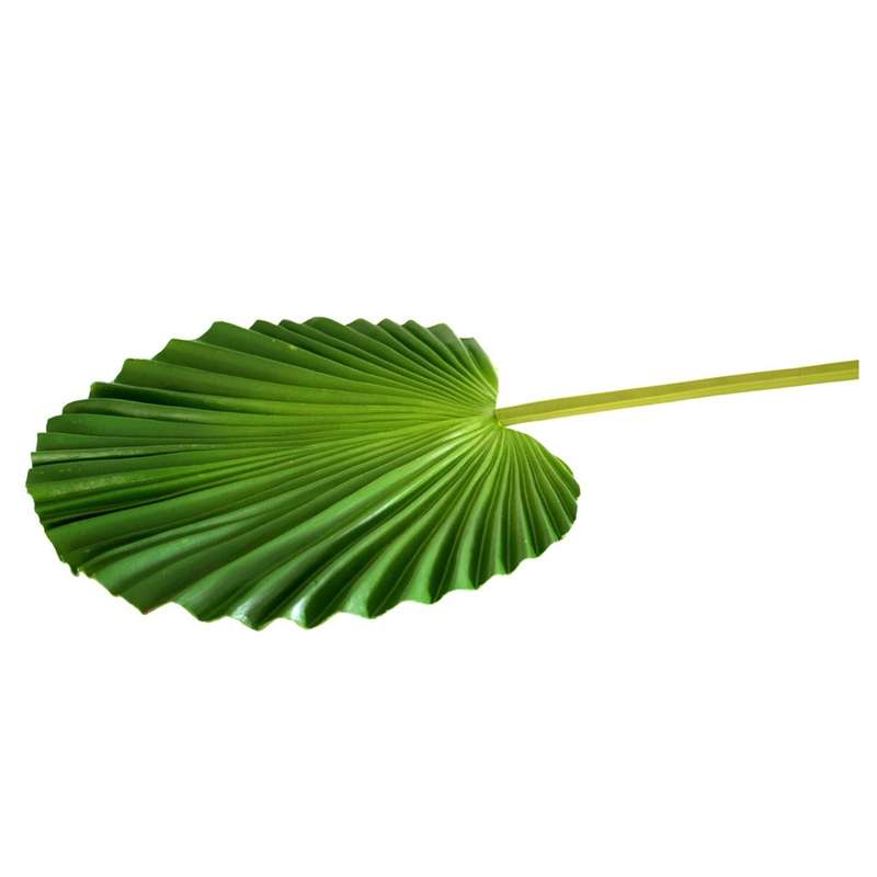 Artificial Leaf - Wavy Palm Leaf