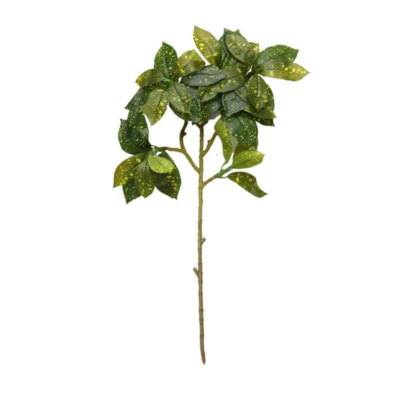 Artificial Leaves - Garden Croton