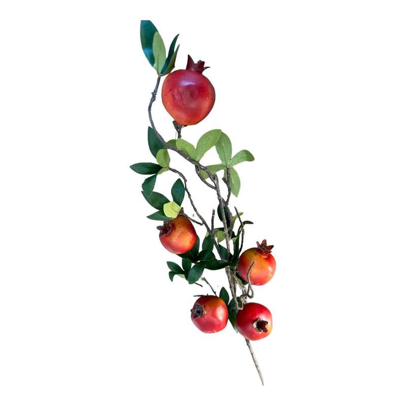 Artificial Plant - Red Pomegranates