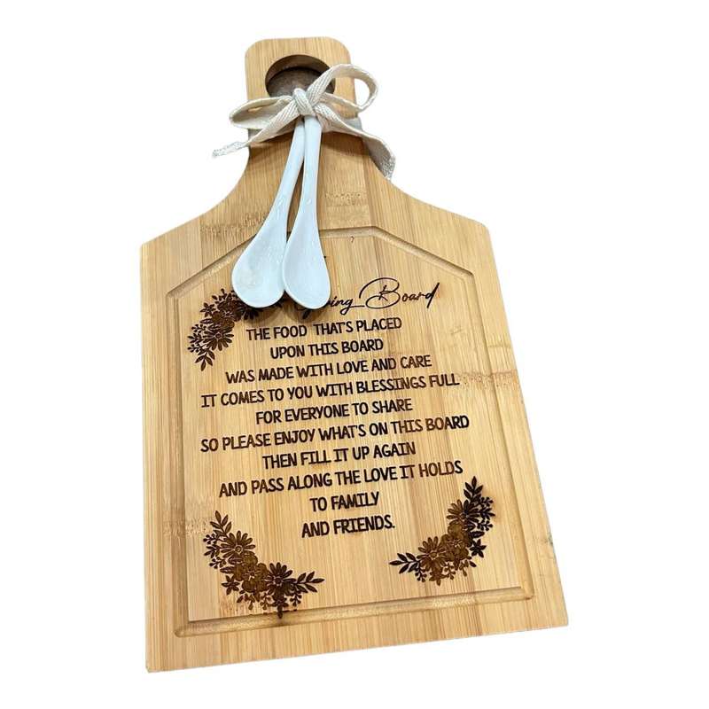 Bamboo Board with Handle - Giving Board
