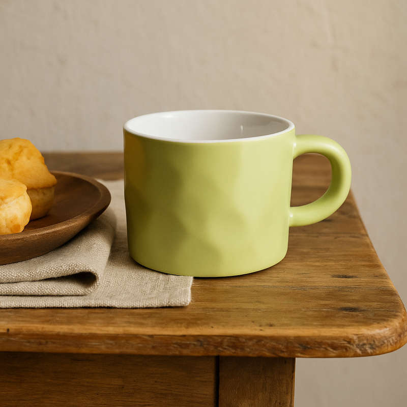 Green Ceramic Mug