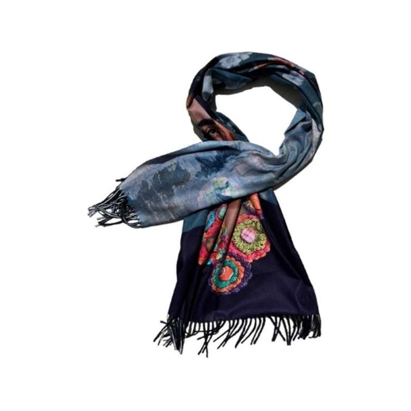 Cashmere Scarf - Lady And Gent, Frieda Floral Necklace