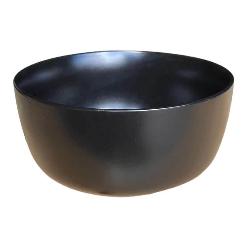 Ceramic Bowl - Glossy Black
