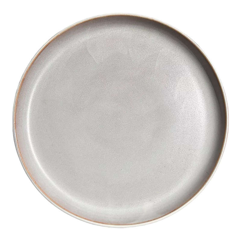 Ceramic Dinner Plate - Stone Grey