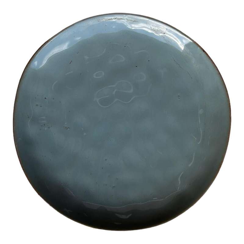 Ceramic Plate - Cloudy Blue Grey