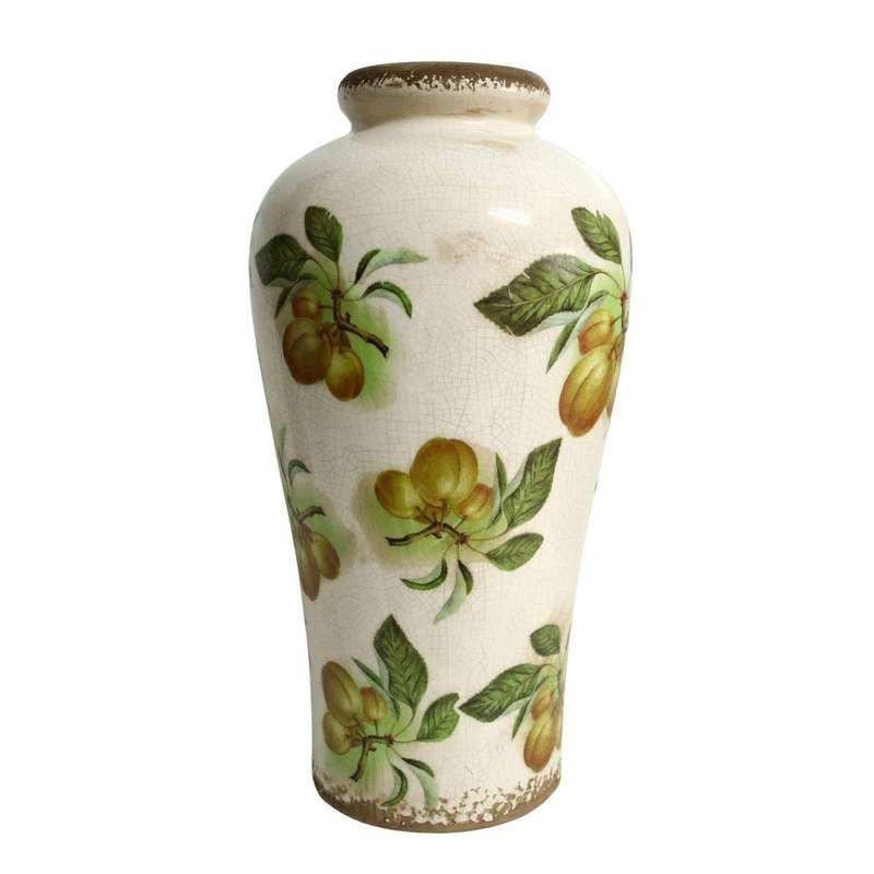 Ceramic Vase - Peach Branches