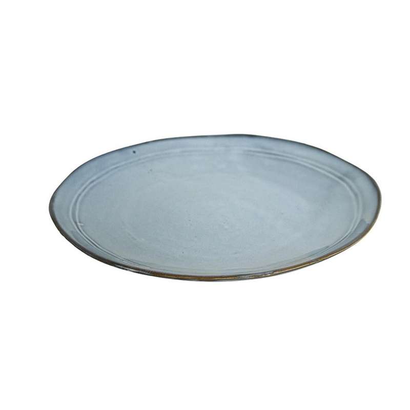 Cloudy Blue Dinner Plate