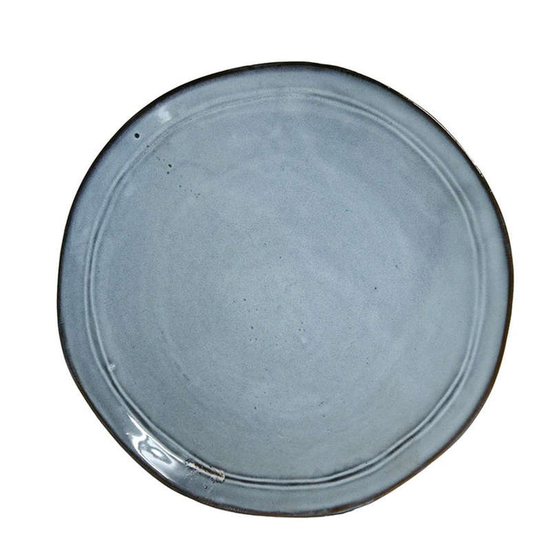 Cloudy Blue Dinner Plate