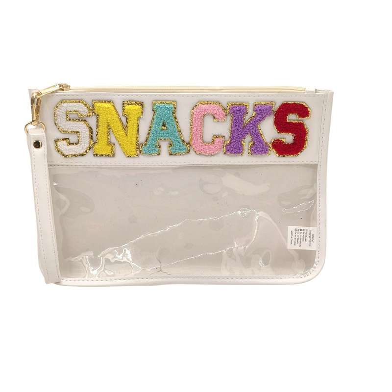 Compact Travel PVC Snack Tote