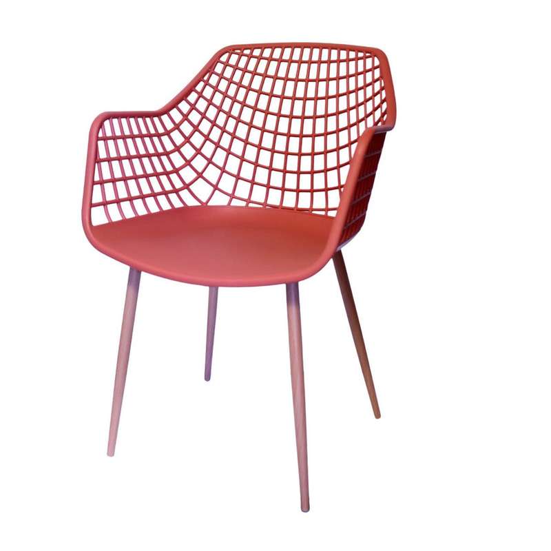 Coral Diamond Back Chair