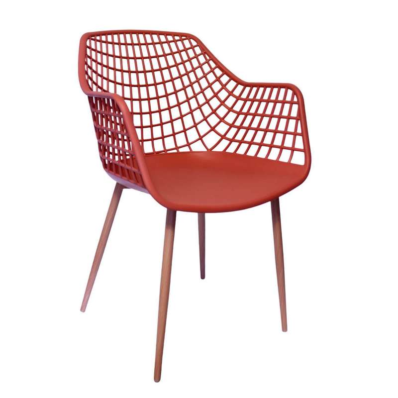 Coral Diamond Back Chair