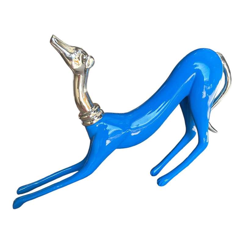 DÃƒÆÃÂ©cor Piece - Blue Greyhound