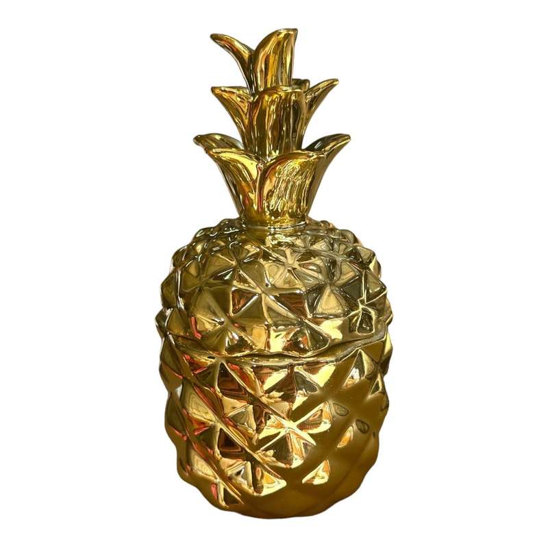 Decor Piece - Golden Pineapple 15cm
