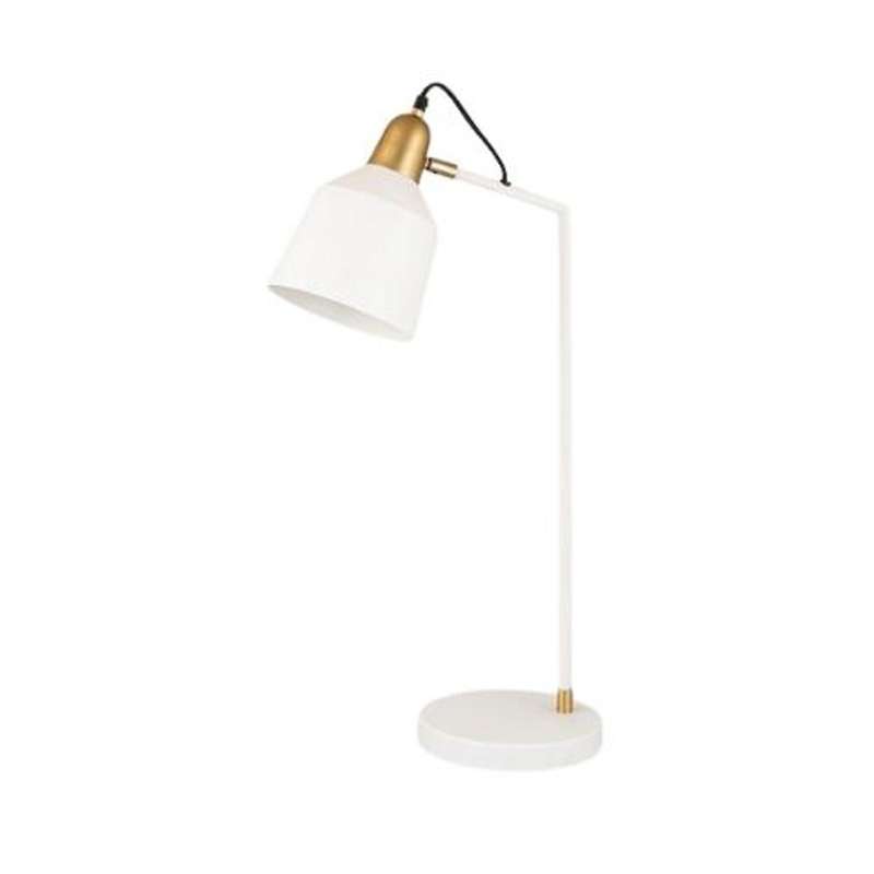 Desk Lamp - White Bend Over