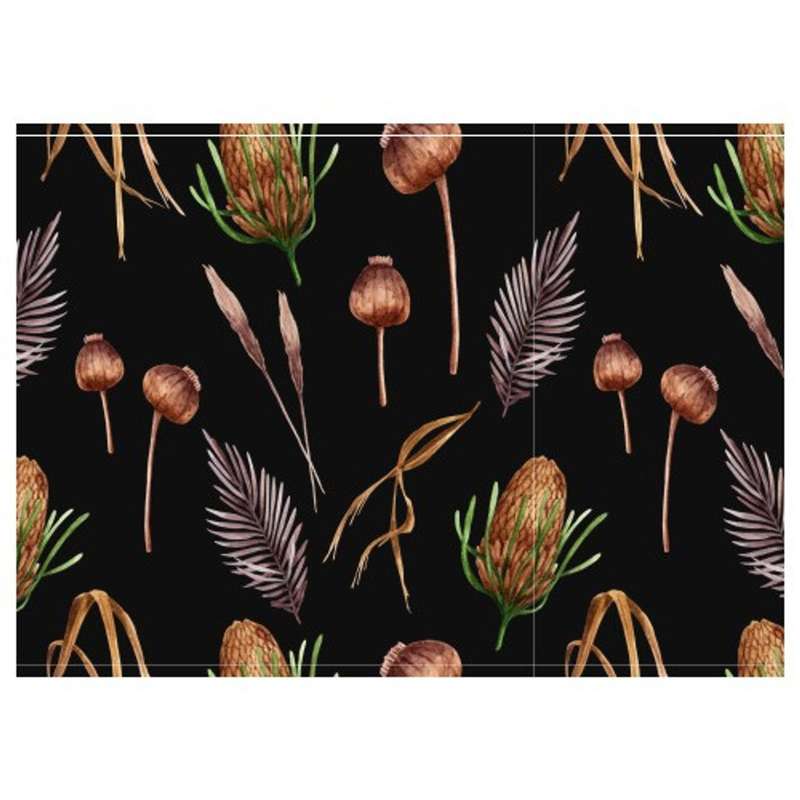 Disposable Placemats - Pine cone - 24 Pack