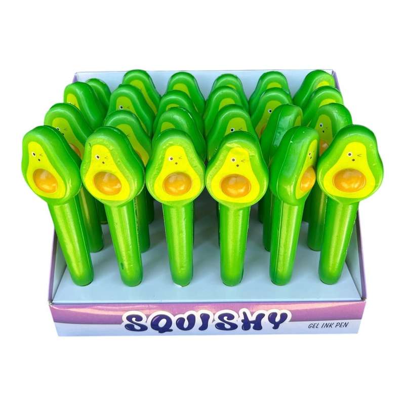 Figurine Pens Box of 24 - Avocado